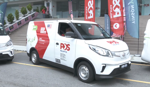 Van elektrik baharu Pos Malaysia